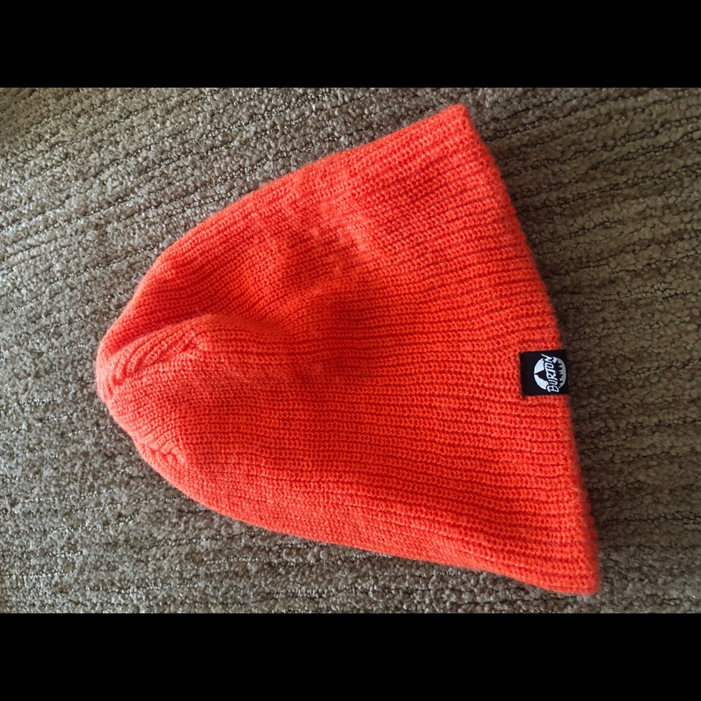 Burton Orange hat